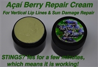 Repair Cream for Vertical Lip Lines and Sun Damage