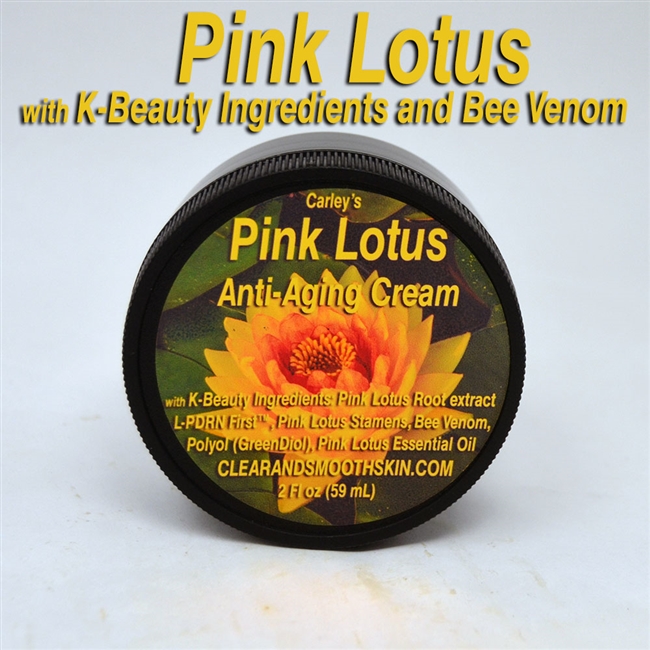 Carleyâ€™s Pink Lotus Cream with (synthetic) Bee Venom