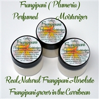 3 Jars Frangipani (Plumeria) Perfumed Moisturizer