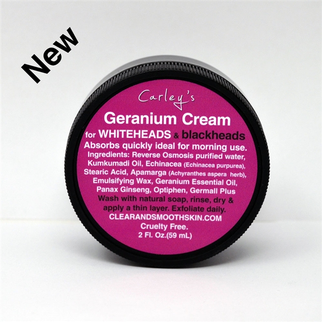 Geranium Spot Cream, great under makeup