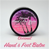 Hand & Foot Balm (light Coconut Scent)