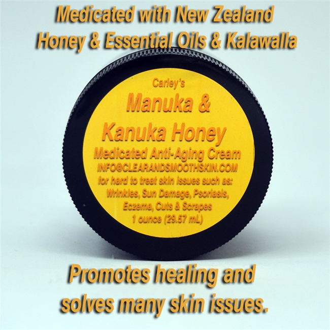 Manuka & Kanuka Honey Medicated Cream for Healing