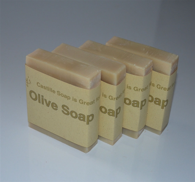 Carley's Olive Oil Castile Soap(4 bars)