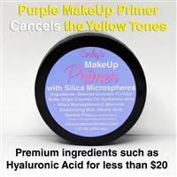 Carley's Purple color correcting Primer for yellow tones.