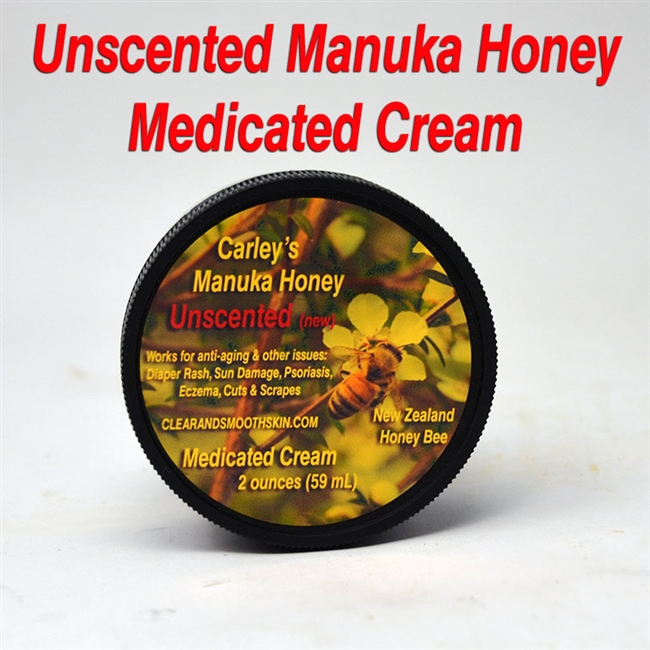 Unscented Manuka Honey Medicated Cream