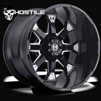 Hostile Knuckles Custom Diesel Truck Wheel - 8 Bolt