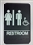 Unisex Handicap Accessible Sign