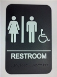 Unisex Handicap Accessible Sign