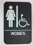 Women's Handicap Accessible Sign