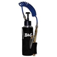 B & G - AccuSpray - compact design, 16 oz capacity, 6' coiled hose, high efficiency pump, push button trigger provides fine spray and includes a C & C straw.