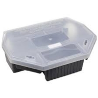 Aegis Clear Lid Rat Station - 6/case - Sold as case quantity only.
