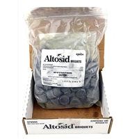 Altosid 30 day briquets for mosquito control, containing methoprene. 1 briquet covers approximately 100 square feet of surface area. 100 briquets per bag.