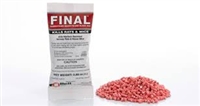 Bell Labs Rodenticide - Final Place Packs - Rats and mice can't resist the flavor and highly palatable formulation of Final Blox rodent bait, made with more than 16 human food-grade ingredients for unsurpassed acceptance and control.