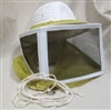 Round Bee Veil - round veil with drawstring features seamless construction for great visibility.  Use with standard pith helmet.