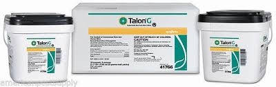 Talon-G contains brodifacoum, a single-feeding anticoagulant rodent bait.