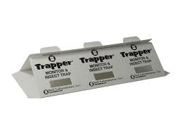 Trapper Monitor & Insect Trap is a non-poisonous glue trap that captures and monitors insects. PMPs can use it to accurately determine the location, species and severity of insect infestations.