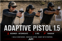 Adaptive Pistol 1.5  (Beginner - Intermediate)