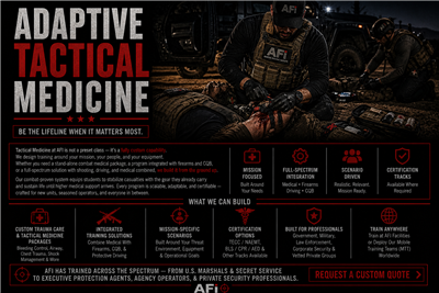 Adaptive Tactical Medicine