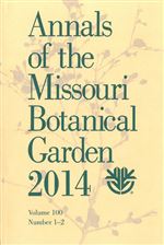 Annals of the Missouri Botanical Garden 100 (1-2)
