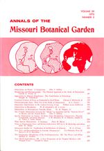 Annals of the Missouri Botanical Garden 59(2): Disjunction in Plants