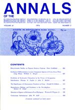 Annals of the Missouri Botanical Garden 61(2)