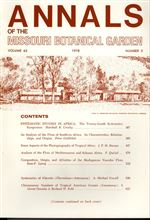 Annals of the Missouri Botanical Garden 65(2): Systematic Studies in Africa: The Twenty-Fourth Systematics Symposium