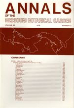 Annals of the Missouri Botanical Garden 65(3)