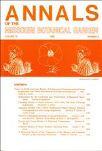 Annals of the Missouri Botanical Garden 73(3): Topics in North American Botany, a Symposium Commemorating George Engelmann, 31st Annual Systematics Symposium