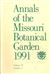 Annals of the Missouri Botanical Garden 78(4)