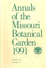 Annals of the Missouri Botanical Garden 78(4)