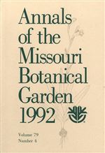 Annals of the Missouri Botanical Garden 79(4)