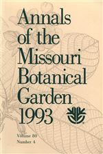 Annals of the Missouri Botanical Garden 80(4)