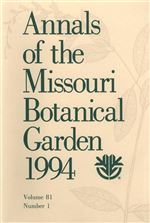 Annals of the Missouri Botanical Garden 81(1): Systematics of the Euphorbiaceae