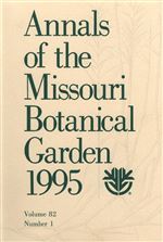 Annals of the Missouri Botanical Garden 82(1): Economic Botany, 40th Annual Systematics Symposium