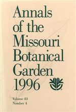 Annals of the Missouri Botanical Garden 83(4), Alwyn Howard Gentry 1945-1993: A Tribute; National Biological Service, the 42nd Annual Systematics Symposium of the Missouri Botanical Garden