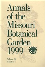 Annals of the Missouri Botanical Garden 86(1)