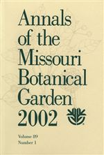Annals of the Missouri Botanical Garden 89(1)