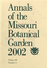 Annals of the Missouri Botanical Garden 89(3)