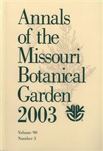 Annals of the Missouri Botanical Garden 90(3)