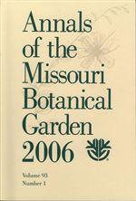 Annals of the Missouri Botanical Garden 93(1), Species Reconsidered: Consequences for Biodiversity and Evolution, the 50th Annual Systematics Symposium of the Missouri Botanical Garden
