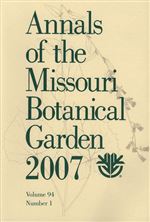 Annals of the Missouri Botanical Garden 94(1)