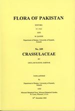 Flora of Pakistan, No. 209, Crassulaceae