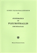 Icones Pleurothallidinarum III: Systematics of Pleurothallis (Orchidaceae)