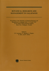 Botanical Research and Management in Galapagos
