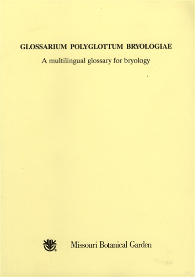 Glossarium Polyglottum Bryologiae