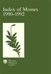 Index of Mosses, 1990-1992