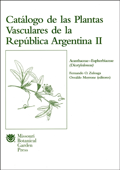 CatÃ¡logo de las Plantas Vasculares de la RepÃºblica Argentina II