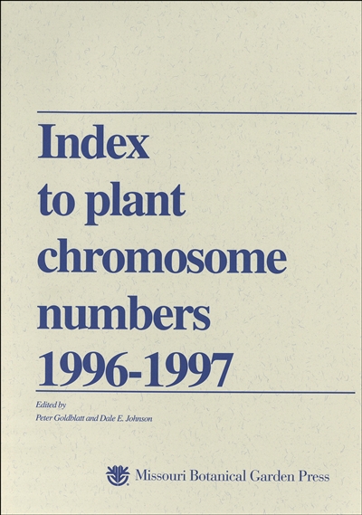 Index to Plant Chromosome Numbers, 1996-1997
