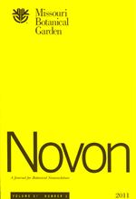 NOVON 21(2), A Journal for Botanical Nomenclature