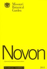 NOVON 21(4), A Journal for Botanical Nomenclature